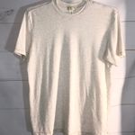 SKIMS boyfriend tee Shirt Heather oatmeal XS Photo 3