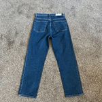RE/DONE  70s Stove Pipe Jeans Ultra High Rise Size 28 Womens Straight Blue Photo 4