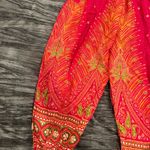 Kathmandu Imports Vibrant Pink and Orange Patterned Pants One size fits S-L By Kathmandu  Photo 1