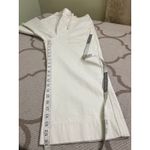 Wray Lake Butter Jeans, Size 4 High Rise Crop Cream Beige Elastic Waist Wide Leg Photo 6