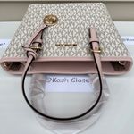 Michael Kors JST Extra-Small Top-Zip Tote Bag -Powder Blush Multi Photo 4