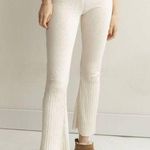 Urban Outfitters White Knit Flare Pants Photo 0