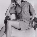 Reiss 💕💕 Emlyn Panel Detail Short Sleeve Sweatshirt Dress Khaki Green 8 US NWT Photo 6