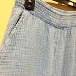 Aerie Gauzy High Waisted Pant Size M Color Light Wash Photo 4