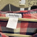 Stitch Fix Dizzy Lizzy Americana Vintage Look Red
White and Blue Flannel Photo 2