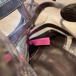 Juicy Couture Vintage Huge Clear Brown Leather Nautical Beach Bag Tote Purse Set Photo 6