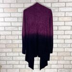 Barefoot Dreams Bamboo Chic Lite Calypso Purple Ombré Wrap Sweater Size S/M Photo 6