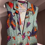 Farm Rio  Macacão Farm Revoada Rainbow Linen Blend Jumpsuit Photo 5