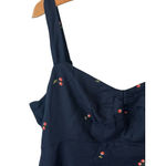 Old Navy  Sundress Womens XL Navy Blue Cherry Casual Pullover Summer Sleeveless Photo 2