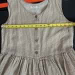 Magic linen Wide Leg Linen Jumpsuit Positano in
Polka dots Tan Size M Photo 11