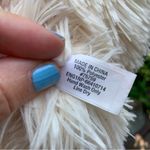 Womens Girls Faux Fur Cream Sherpa Infinity American Girl Scarf One Size White Photo 4