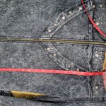 Vintage Just IV Me Gray Studded and Embroidered Dancers Hoodie Black Size M Photo 7