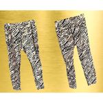 Victorias Secret Pink Sport Leggings Large Logo Leopard Print Cheetah Print Yoga Tan Size undefined Photo 5