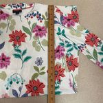 J.Jill  Womens Extra Small XS Floral Garden 3/4 Sleeve Scoop Neckline Dress Photo 9