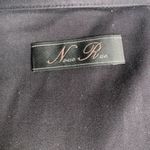 Buttons Luxury Japanese Brand Noue Rue Pea Coat S Black Belted  Lined Pockets Photo 7