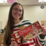 Mi Ami Striped Sweater Red Green White Sweater Multiple Size M Photo 2