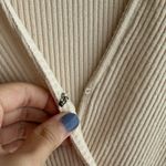 Anthropologie  Twofer Faux-Wrap Sweater Blouse with Lace Puffed Sleeves, Size S Photo 11