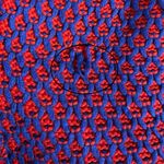 J.Crew  Infinity Scarf Red Blue Wool Cashmere Photo 3