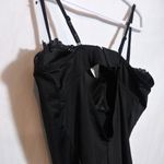Jason Wu Black Bodysuit with Strappy Design Lace Size XL Photo 10
