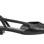 Marc Fisher Dela Closed Toe Sling Back Dress Flat Black Size 7 Photo 2