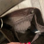 Furla Brown Textured Leather Hobo Bag Photo 10