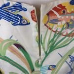 Charlotte Kellogg Sleeveless Shift Dress Tropical Fish Coral Reef Photo 7