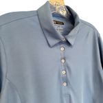 Bermuda Sands Long Sleeve Polo Golf Shirt Women's L Light Blue Athletic Preppy Size L Photo 1
