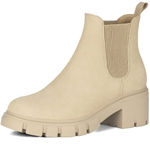 Athleta  Light Tan Ankle Boots Photo 0