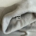 Uniqlo Sweater Women's Gray Tie Dye 100% Wool Lightweight Turtleneck Medium Photo 7