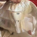 MAISON MARGIELA Shorts White High Waist Thigh Length EUC Size 42 (6 Large) Photo 13