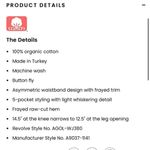 AGOLDE  Criss Cross Straight Jean in Dimension Photo 3