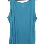 Just My Size JMS 5X Turquoise Active Tank Top Plus Photo 0