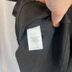 J Jill Black Ponte Bell Cuff LBD Classic Shift Neutral Minimalist Dress Sz Small Photo 8