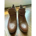 Unionbay Womens Teddy Whiskey Fashion Bootie in Brown,sz 7.5 Photo 3