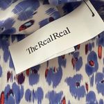 nwt BIMBA Y Lola abstract animal spots colorful straight leg ankle pant S Blue Size XS Photo 2