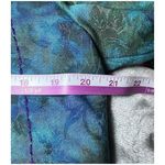 Indigo Moon Vintage Jacket/Blazer Womens Small Blue/Green Bohemian Embroidered Blue Photo 9