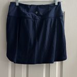 Athleta Fairway Golf Skort 16” Navy Women’s Small Tennis Preppy Casual Photo 2