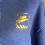Nike Mens  Sportswear Pullover Hoodie Sweatshirt Royal Blue Size Large Photo 2