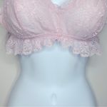 Cosabella ‎ Pink Lace Bra Size M Photo 3