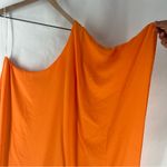 Show Me Your Mumu  Trish Vibrant Orange Chiffon  One Shoulder‎ Dress Size L Photo 8