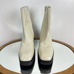 Free People Ruby Platform Bootie in White Size 9US / 39EU Photo 2