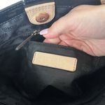 Michael Kors Black Jet Set Patent Leather Monogram Tote Shoulder Bag Photo 1