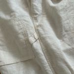 H.L. Spencer Ltd. White ramie cotton Overalls shorts medium vintage Photo 6