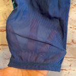 Fabletics Gisela Capri blue aqua mesh back wide waistband pocket gym workout S Photo 8