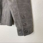 Alfani Genuine Leather Size Medium Women’s Blazer Photo 8