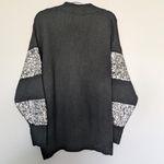 River Island  Black and Silver Sequin Women's Sweater Sz 18/20 Photo 6