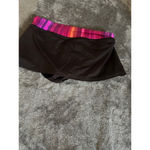 La Blanca Women's  Swim Skirt Size 8 Black Multi-colored Photo 2