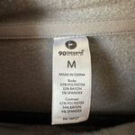 90 DEGREES by REFLEX Pullover Sweatshirt Drawstring Cowl Neck Size Medium Photo 2