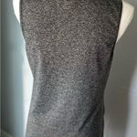 Gray Ruched Mini Dress Tank Top Style Photo 3