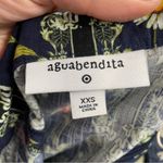 Agua Bendita Agua Benedita X Target Blue Ruffled Ditsy Floral Mini Dress XXS Tiered Boho Photo 9